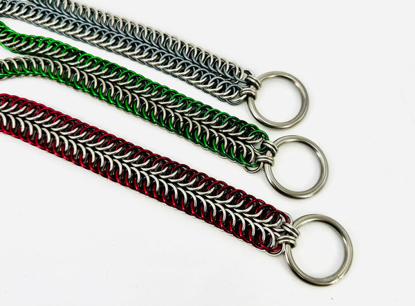 Flat Chainmaille O-Ring Day Collar