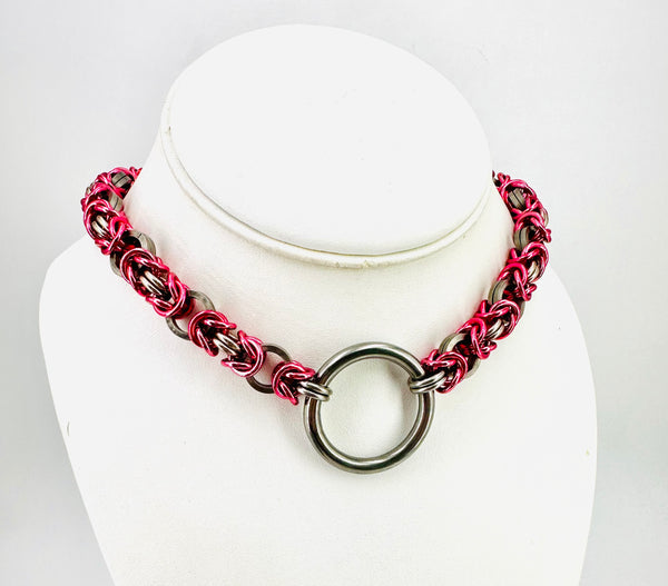 Byzantine Chainmaille O-Ring Day Collar