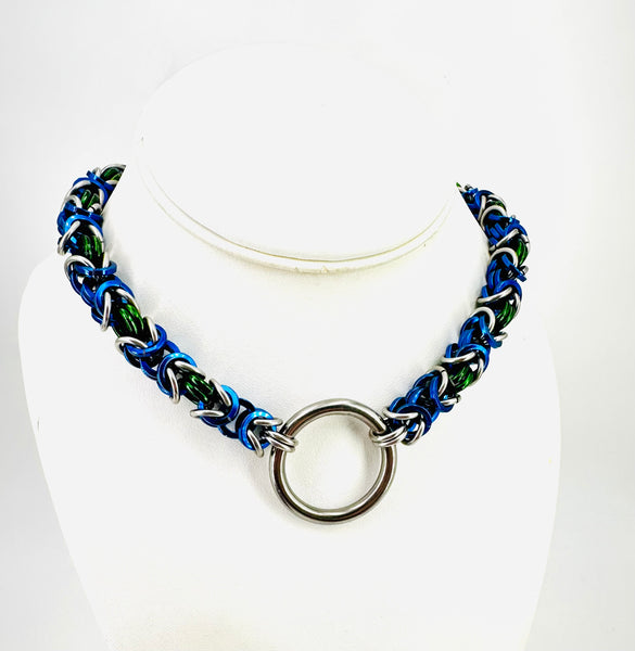 Byzantine Chainmaille O-Ring Day Collar