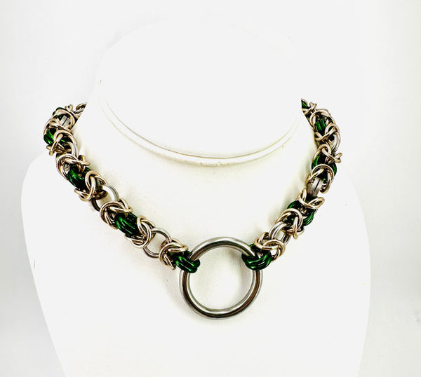 Byzantine Chainmaille O-Ring Day Collar