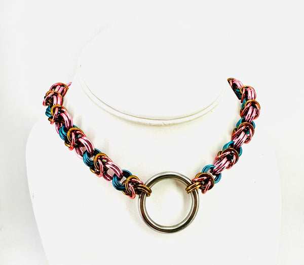 Byzantine Chainmaille O-Ring Day Collar