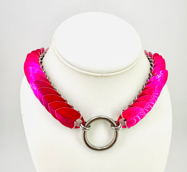 Scale Chainmaille O-Ring Day Collar