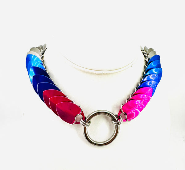 Scale Chainmaille O-Ring Day Collar