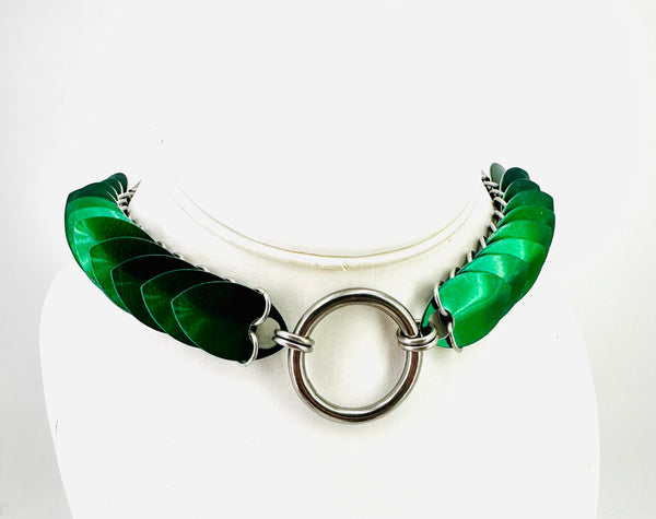 Scale Chainmaille O-Ring Day Collar