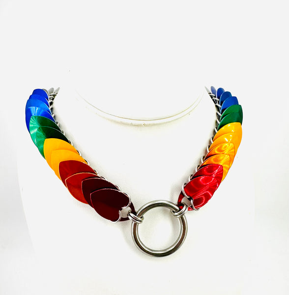 Scale Chainmaille O-Ring Day Collar