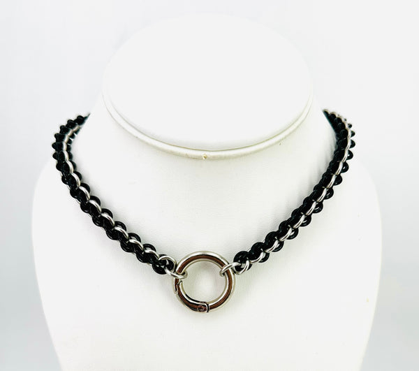 Delicate Chainmaille O-Ring Day Collar