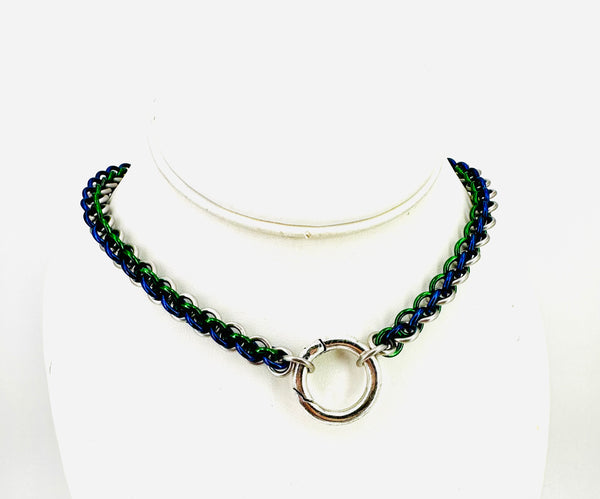 Delicate Chainmaille O-Ring Day Collar