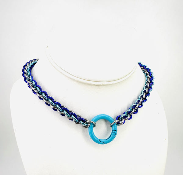 Delicate Chainmaille O-Ring Day Collar