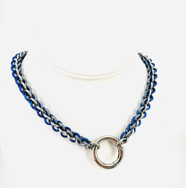 Delicate Chainmaille O-Ring Day Collar