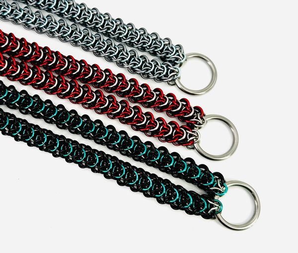 Elf Weave Chainmaille O-Ring Day Collar