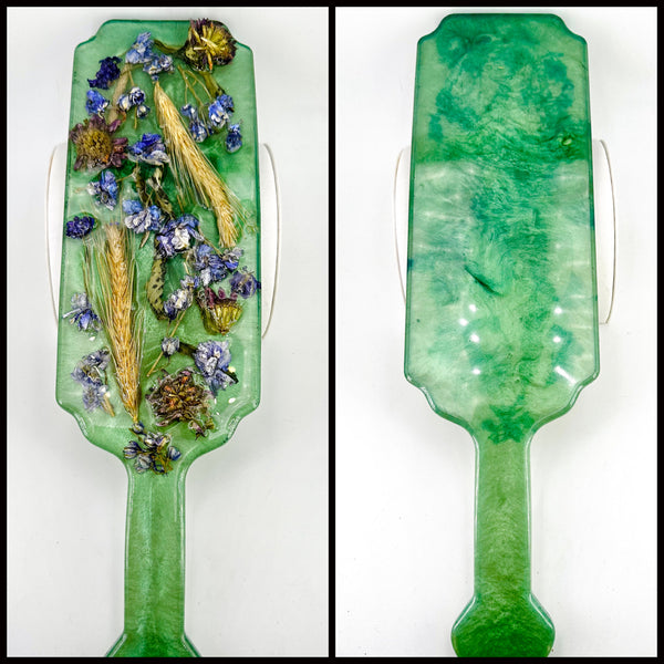Resin Paddles with Dried Flowers (multiple varieties)