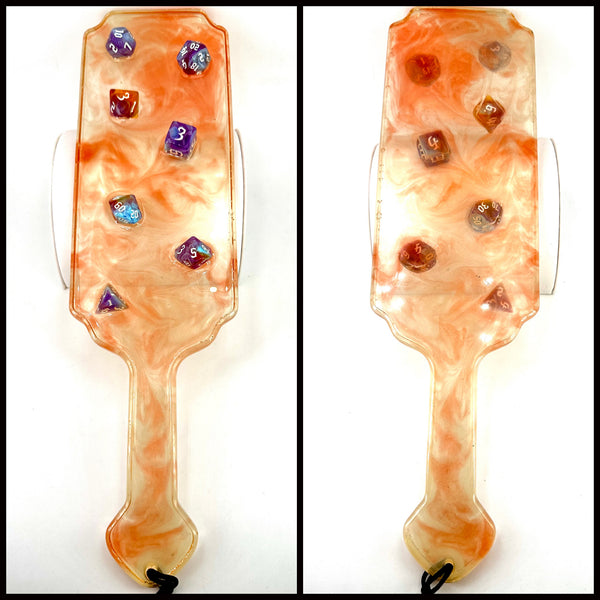 Resin Dice Paddles (multiple varieties)