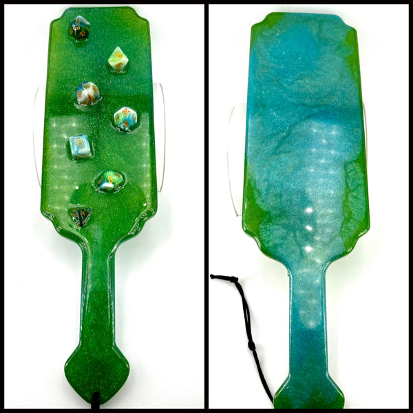 Resin Dice Paddles (multiple varieties)