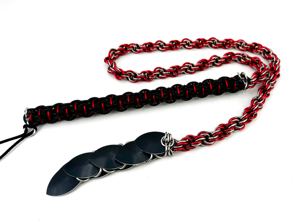 BDSM Chainmaille Whip (multiple colors)