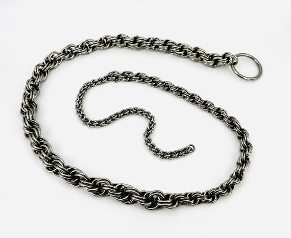 Stainless Steel Chainmaille Whip