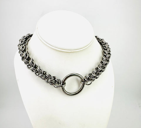 Stainless Steel Chainmaille Collar