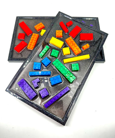 Resin Lego Foot Boards (multiple colors)