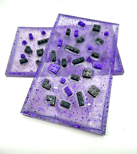Resin Lego Foot Boards (multiple colors)
